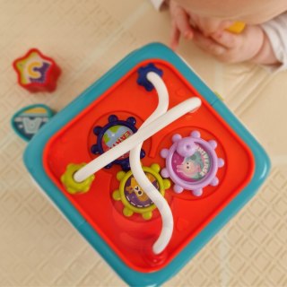 Woopie Baby WOOPIE BABY Interaktywna Kostka Sensoryczna Edukacyjna Montessori Sorter 6w1