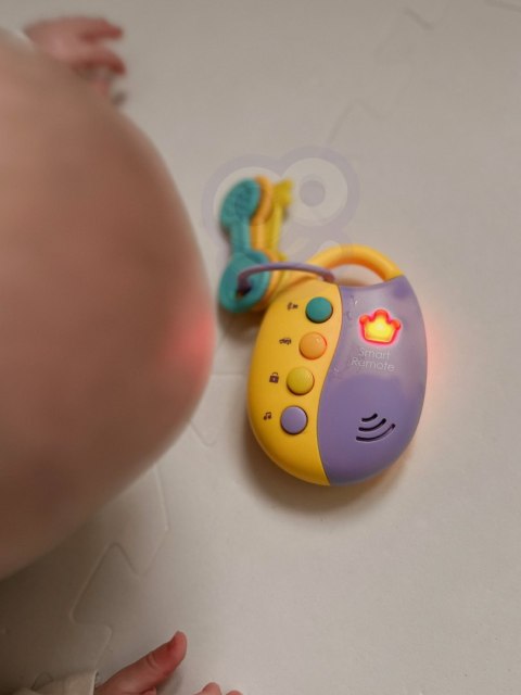 Woopie Baby WOOPIE BABY Interaktywne Kluczki Samochodowe z Pilotem Gryzak 2w1