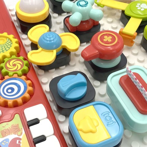 Woopie Baby WOOPIE BABY Montessori Tablica Manipulacyjna Kolorowy Panel Aktywności