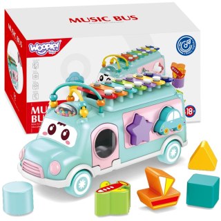 Woopie Baby WOOPIE BABY Samochodzik Muzyczny Sorter z Cymbałkami Zielony