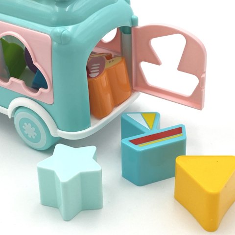 Woopie Baby WOOPIE BABY Samochodzik Muzyczny Sorter z Cymbałkami Zielony