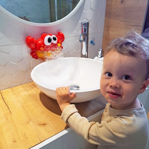 Woopie Baby WOOPIE BABY Zabawka do Kąpieli Krab do Robienia Piany z Melodią