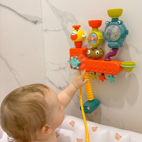 Woopie Baby WOOPIE BABY Zabawka do Kąpieli Kranik Prysznic Fontanna Przelewowa Kaczuszka