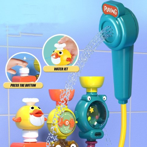 Woopie Baby WOOPIE BABY Zabawka do Kąpieli Kranik Prysznic Fontanna Przelewowa Kaczuszka