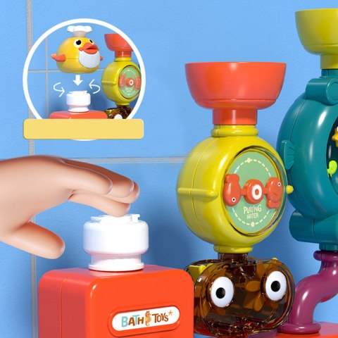Woopie Baby WOOPIE BABY Zabawka do Kąpieli Kranik Prysznic Fontanna Przelewowa Kaczuszka