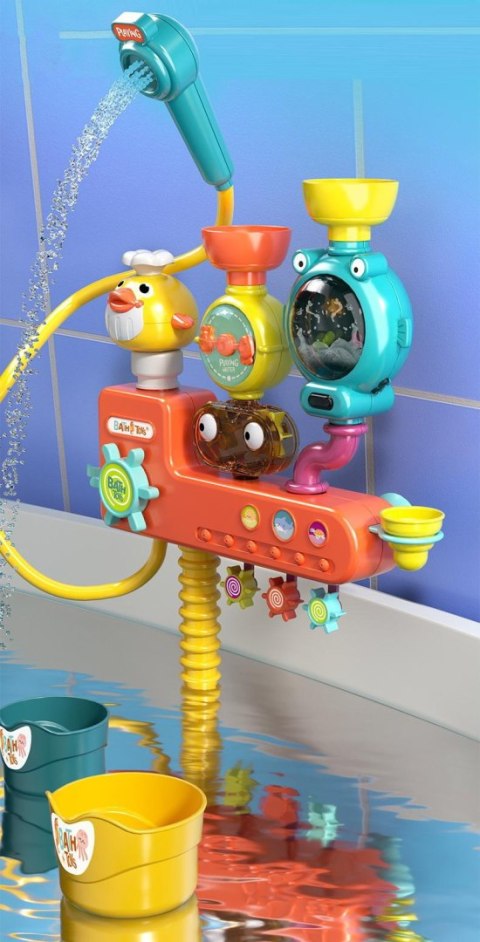 Woopie Baby WOOPIE BABY Zabawka do Kąpieli Kranik Prysznic Fontanna Przelewowa Kaczuszka