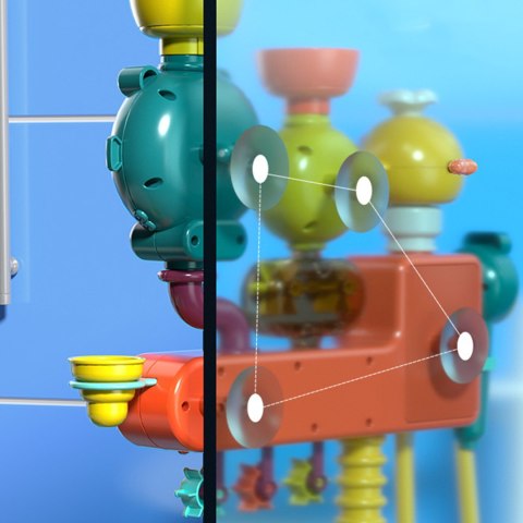 Woopie Baby WOOPIE BABY Zabawka do Kąpieli Kranik Prysznic Fontanna Przelewowa Kaczuszka