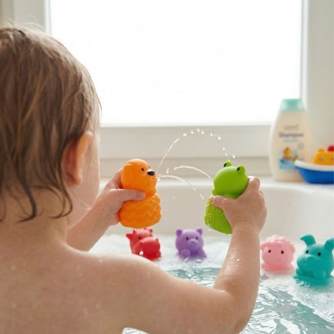 Woopie Baby WOOPIE BABY Zwierzątka Sensoryczne Miękkie Zestaw 6 szt