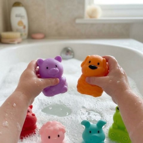 Woopie Baby WOOPIE BABY Zwierzątka Sensoryczne Miękkie Zestaw 6 szt