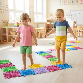 Woopie WOOPIE Mata Sensoryczna Ortopedyczna Puzzle 5 el.