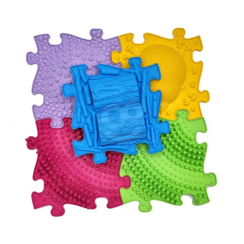 Woopie WOOPIE Mata Sensoryczna Ortopedyczna Puzzle 5 el.