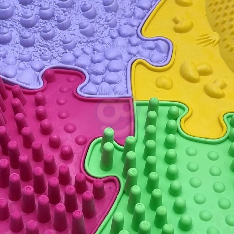 Woopie WOOPIE Mata Sensoryczna Ortopedyczna Puzzle 5 el.