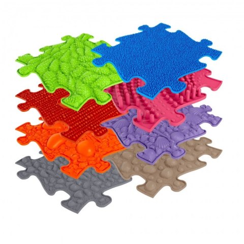 Woopie WOOPIE Mata Sensoryczna Ortopedyczna Puzzle 8 el. WERSJA-1A