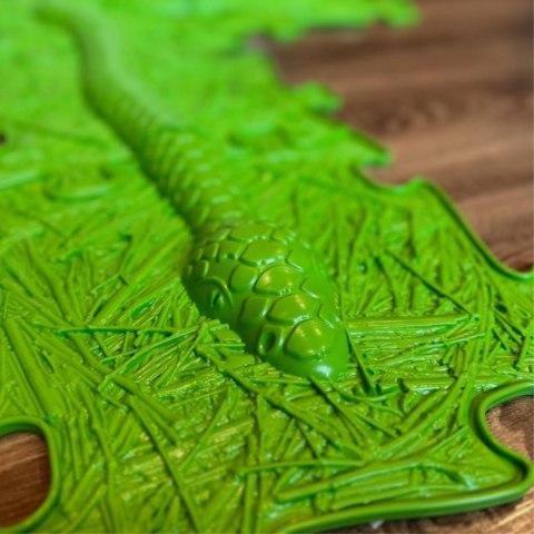 Woopie WOOPIE Mata Sensoryczna Ortopedyczna Puzzle Wąż Zielony 6 el.