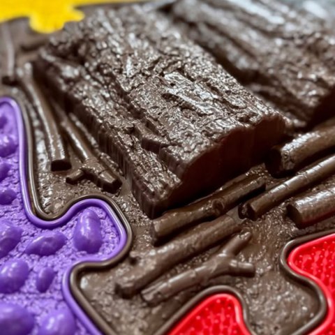 Woopie WOOPIE Mata Sensoryczna Ortopedyczna Royal Puzzle 26 el. + 4 małe