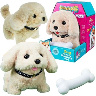Woopie WOOPIE Piesek Interaktywny Pluszak z Kością Bichon Golden Retriever