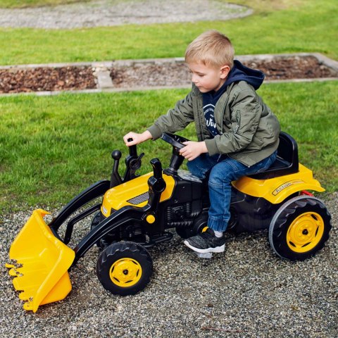 Woopie WOOPIE Traktor Na Pedały Farmer MaxTrac Classic Łyżka Spychacz