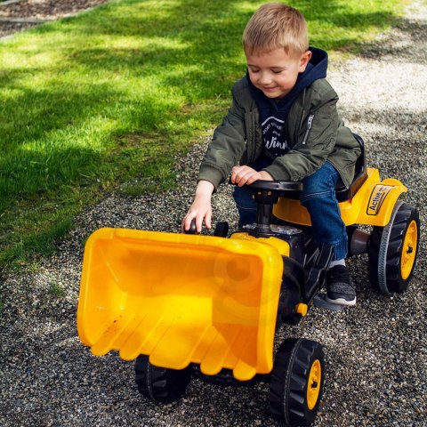 Woopie WOOPIE Traktor Na Pedały Farmer MaxTrac Classic Łyżka Spychacz