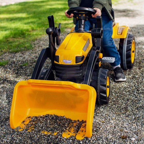 Woopie WOOPIE Traktor Na Pedały Farmer MaxTrac Classic Łyżka Spychacz