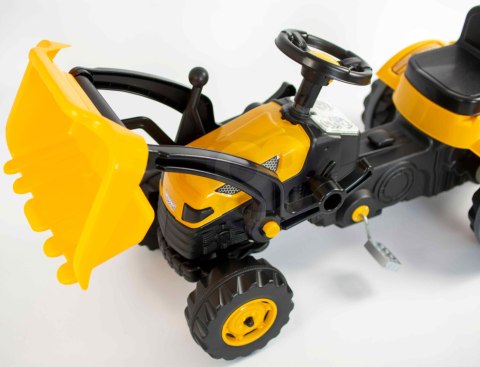 Woopie WOOPIE Traktor Na Pedały Farmer MaxTrac Classic Łyżka Spychacz