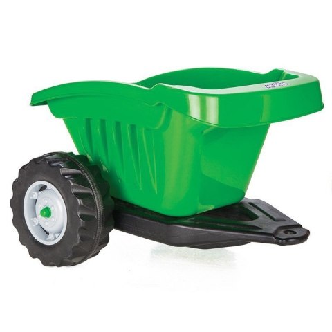 Woopie WOOPIE Traktor na Pedały Farmer GoTrac MAXI z Przyczepą Ciche Koła