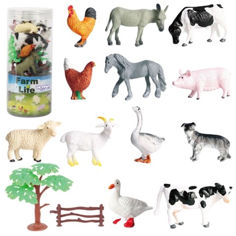 Woopie WOOPIE Zestaw Figurki Farma 14 el.