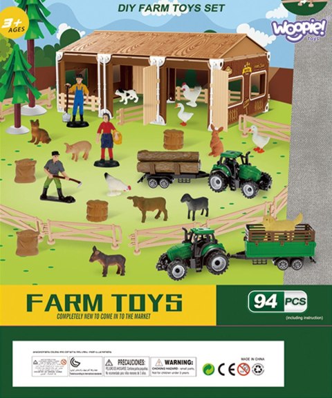 Woopie WOOPIE Zestaw Mały Farmer XL Figurki Gospodarstwo