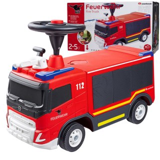 Big BIG Jeździk VOLVO Wóz Strażacki z Armatką Wodną