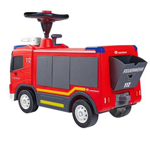Big BIG Jeździk VOLVO Wóz Strażacki z Armatką Wodną