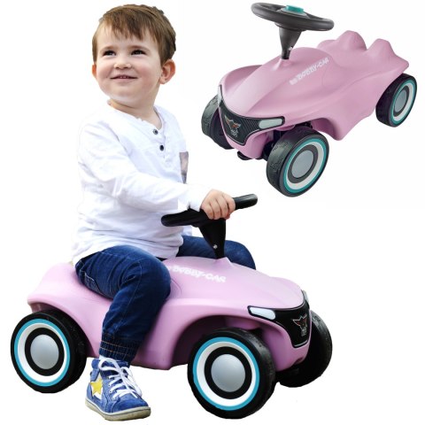 Big BIG Różowy Jeżdzik Pchacz Bobby Car Neo Pink Dla Dzieci