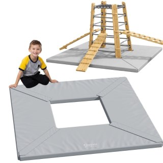 Classic World EDU CLASSIC WORLD EDU Materac Gimnastyczny Mata Ochronna Trapezowa pod Wieżę Zewnętrzna