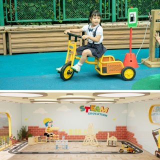 Classic World EDU CLASSIC WORLD EDU Rowerek Trójkołowy Pojazd Truck Dla Dzieci od 3 lat
