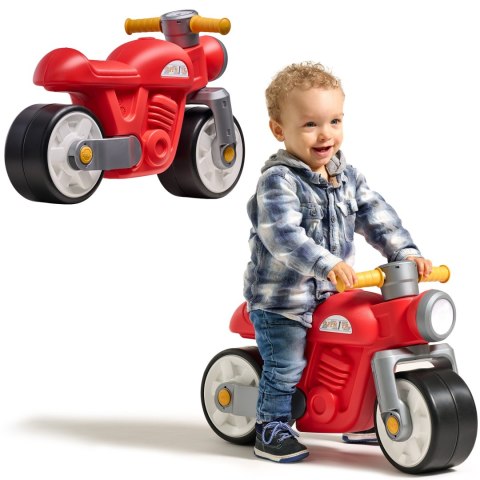 FALK FALK Jeździk Motocykl Biegowy Vintage Czerwony 1-3 lat