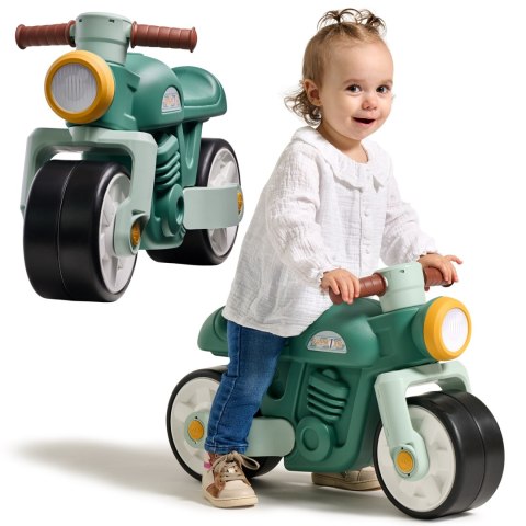 FALK FALK Jeździk Motocykl Biegowy Vintage Zielony 1-3 lat