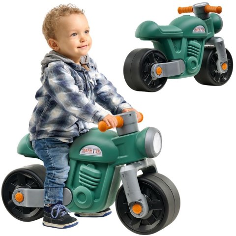 FALK FALK Jeździk Motorek Moto Premier Vintage Zielony od 1-3 Lat