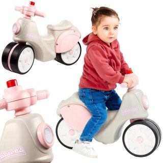 FALK FALK Jeździk Scooter Strada Retro Dla Dziewczynki Ciche Opony od 1 Roku