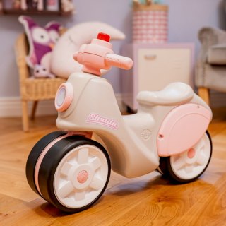 FALK FALK Jeździk Scooter Strada Retro Dla Dziewczynki Ciche Opony od 1 Roku