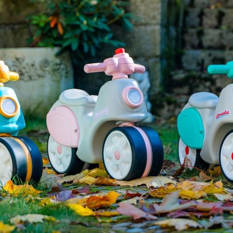 FALK FALK Jeździk Scooter Strada Retro Dla Dziewczynki Ciche Opony od 1 Roku