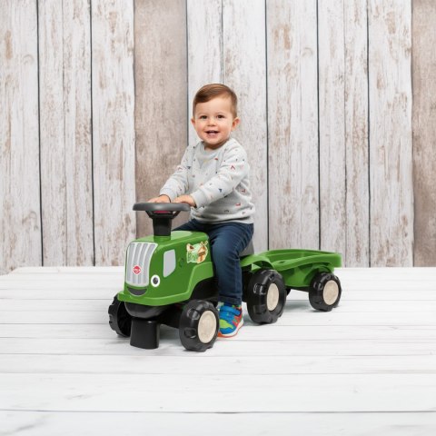 FALK FALK Jeździk Traktor z Przyczepą Birdy Farm Zielony 1-3 lat