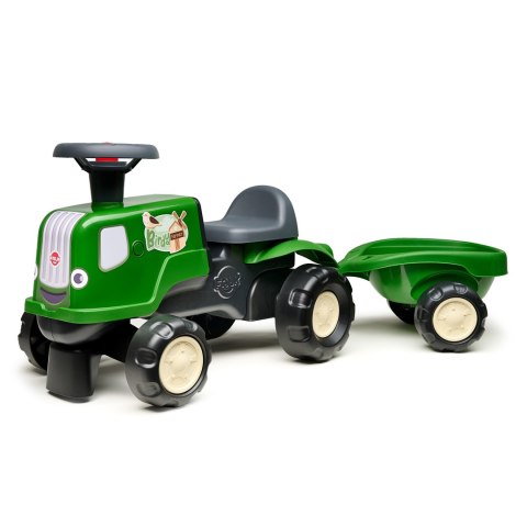 FALK FALK Jeździk Traktor z Przyczepą Birdy Farm Zielony 1-3 lat
