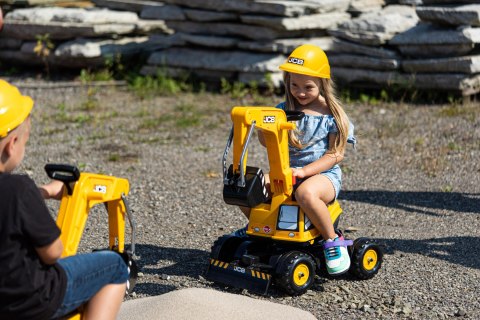 FALK FALK Koparka JCB DIGGER Obrotowa Żółta Ruchoma Łyżka Od 3 Lat.