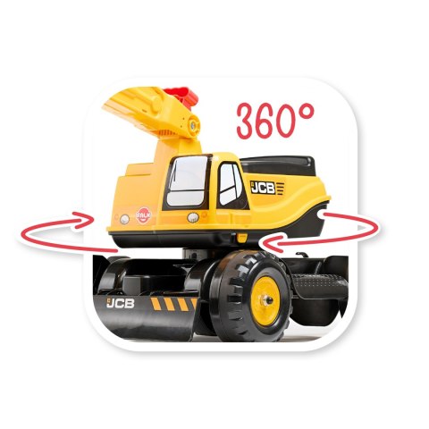FALK FALK Koparka JCB DIGGER Obrotowa Żółta Ruchoma Łyżka Od 3 Lat.