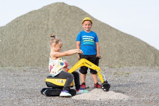 FALK FALK Koparka Komatsu Obrotowa Łopata + Kask