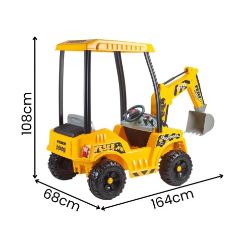 Feber FEBER Koparka Elektryczna Super Digger Ulepszona Bateria LT 12V od 3 lat
