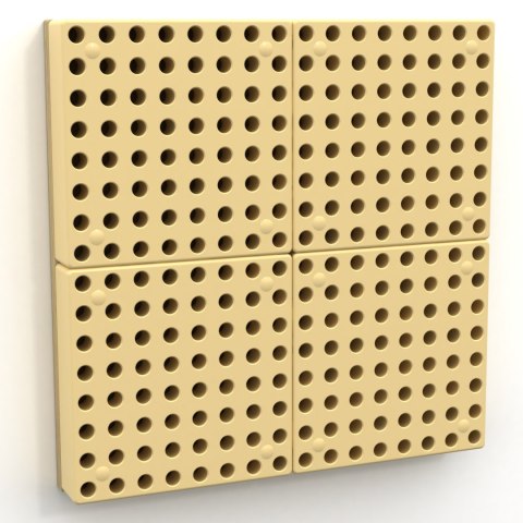 Masterkidz MASTERKIDZ Panel Ścienny Tablica Naukowa Kreatywna STEM + Panel Monatażowy 40 x 40 (cm)
