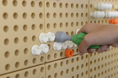 Masterkidz MASTERKIDZ Ręczne Narzędzia 6 Elementów Śrubokręt Klucz - Tablica Naukowo-Edukacyjna STEM