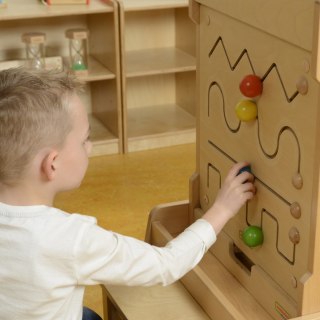 Masterkidz MASTERKIDZ Tablica Przesuwna Mała Motoryka Montessori