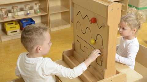 Masterkidz MASTERKIDZ Tablica Przesuwna Mała Motoryka Montessori