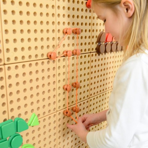 Masterkidz MASTERKIDZ Zestaw Kołeczki i Sznurki - Do Tablicy Naukowo-Kreatywnej STEM