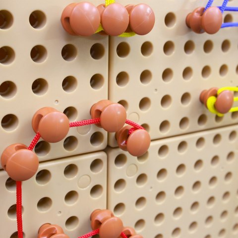 Masterkidz MASTERKIDZ Zestaw Kołeczki i Sznurki - Do Tablicy Naukowo-Kreatywnej STEM